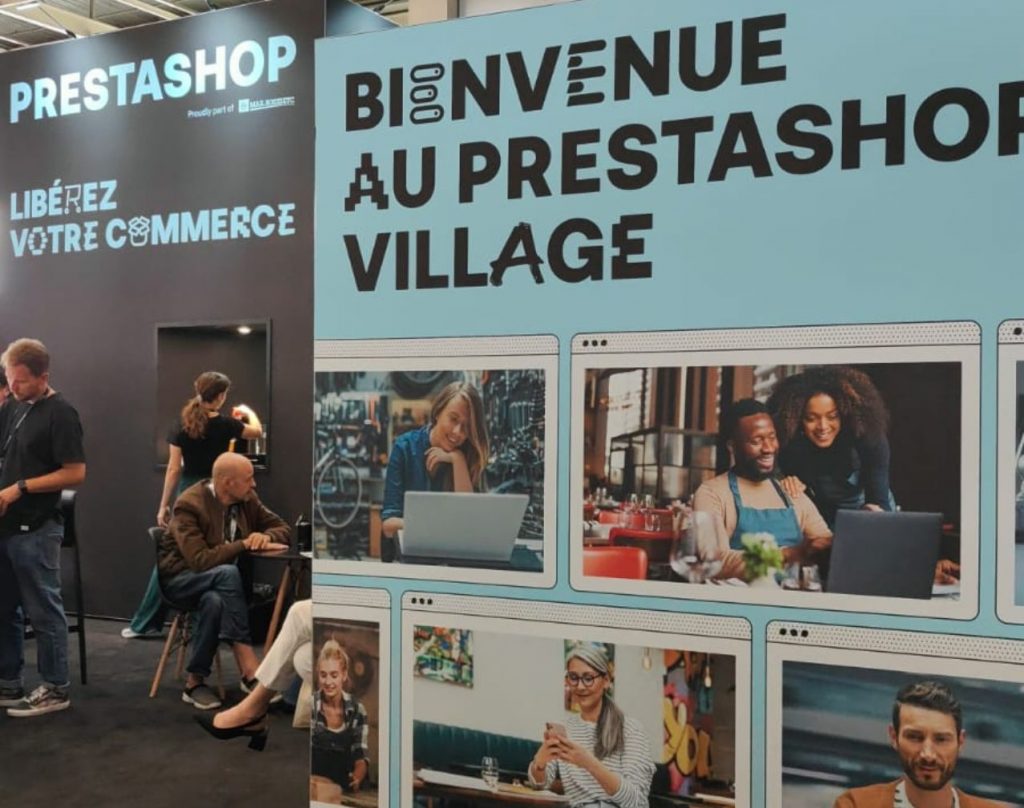 Echipa Boreal Web la standul PrestaShop de la Salonul Retail Week din Paris 2023